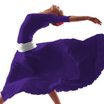 Tissu Crepe Violet - Ribes y Casals