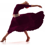 Tissu Crêpe Bordeaux - Ribes y Casals