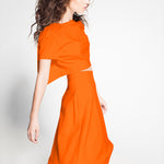 Tissu Crêpe Orange - Ribes y Casals