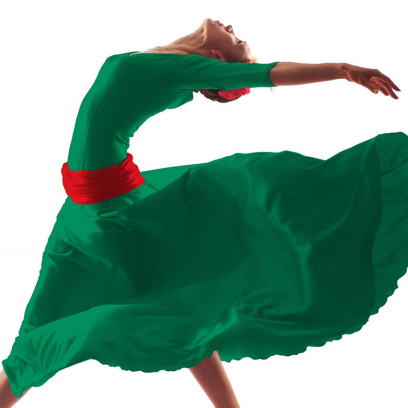 Tissu Crepe Émeraude - Ribes y Casals