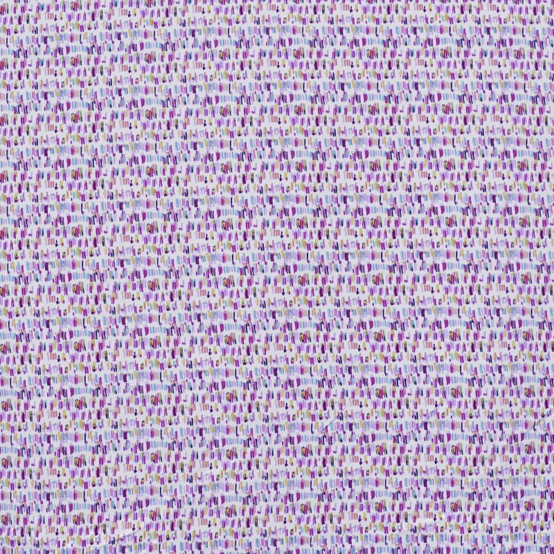 Crêpe Imprimé Guillemets Fuchsia - Ribes y Casals