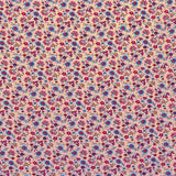 Crêpe Imprimé Petite Fleur Orientale Pêche - Ribes y Casals