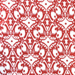 Crêpe Imprimé Ikat Rouge - Ribes y Casals