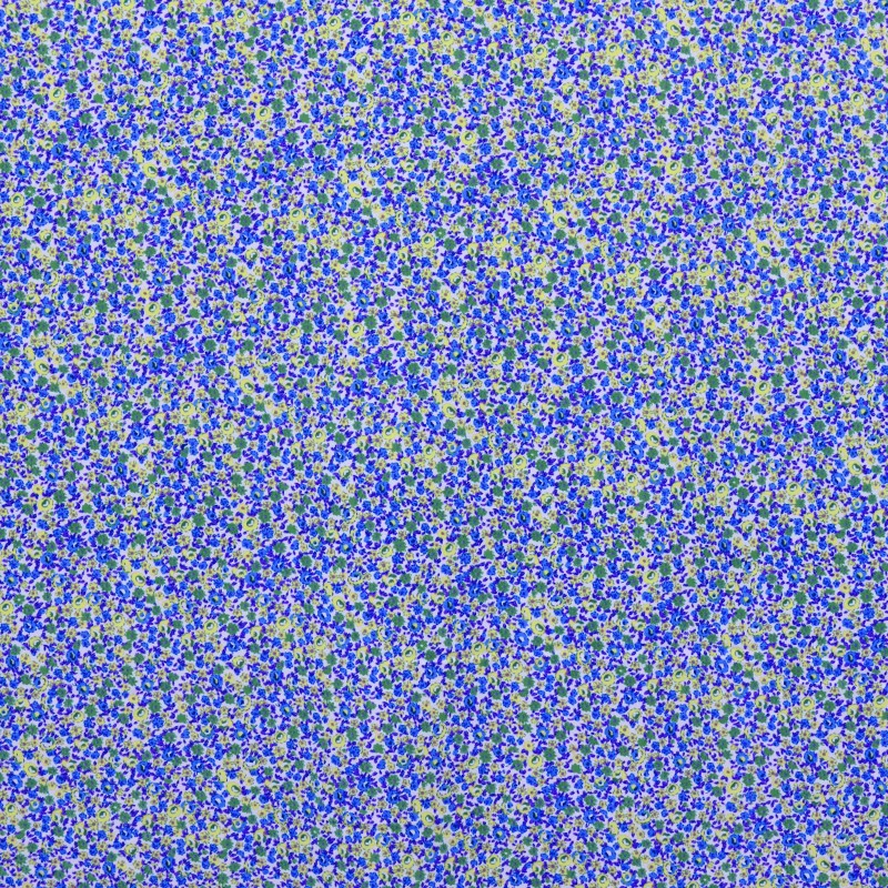 Crêpe Imprimé Liberty Fleurs Bleues - Ribes y Casals