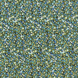 Crêpe Imprimé Liberty Fleurs Vertes - Ribes y Casals