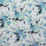 Crêpe Imprimé Tâches Vertes - Ribes y Casals