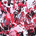 Crêpe Imprimé Marbre Fuchsia - Ribes y Casals