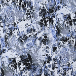 Crêpe Imprimé Marbre Gris - Ribes y Casals