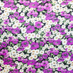 Crepe Fleurs Coquelicot Bougainvillier - Ribes y Casals