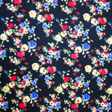 Crepe Fleurs Bouquet Noir - Ribes y Casals