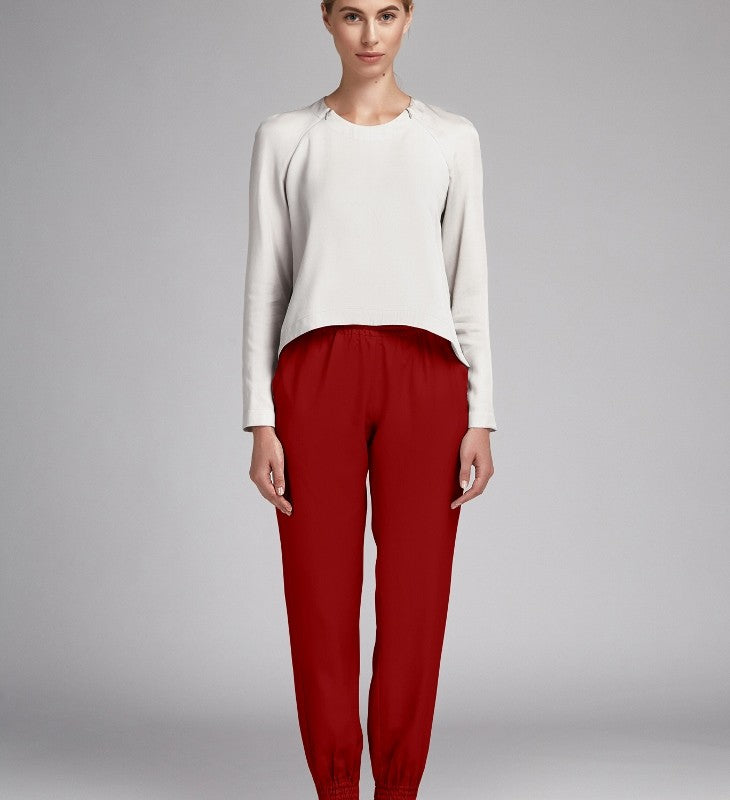 Tissu Crêpe Grenat - Ribes y Casals