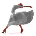 Tissu Crêpe Gris Perle - Ribes y Casals