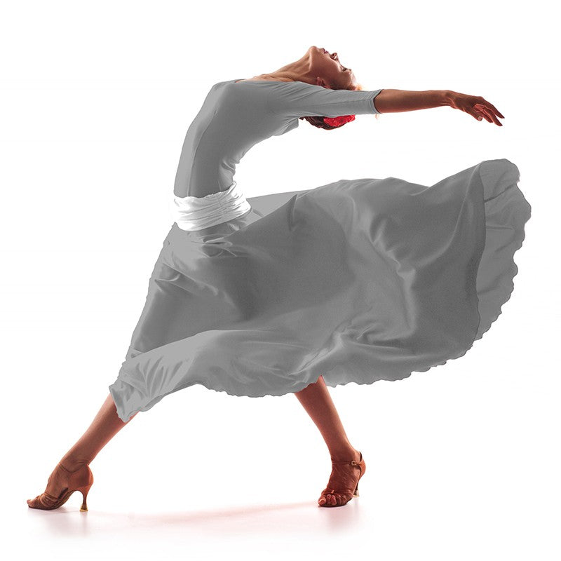 Tissu Crêpe Gris Perle - Ribes y Casals