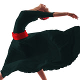 Tissu Crepe Vert Bouteille - Ribes y Casals