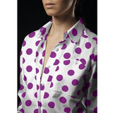 Crêpe à Pois Ciclamen 3,5 cm - Ribes y Casals