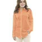 Tissu Crêpe Orange Mandarine - Ribes y Casals