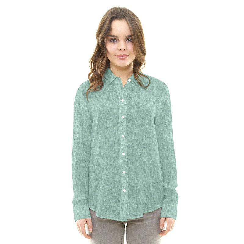 Crêpe Marocain Aigue-Marine - Ribes y Casals