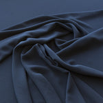 Crêpe Marocain Bleu Marine - Ribes y Casals