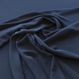 Crêpe Marocain Bleu Marine - Ribes y Casals