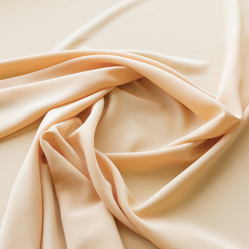 Tissu Crêpe Pêche - Ribes y Casals