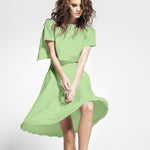 Tissu Crêpe Vert Clair - Ribes y Casals