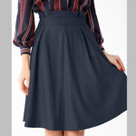 Tissu Crepe Polyester Bleu marine - Ribes y Casals