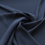 Tissu Crepe Polyester Bleu marine - Ribes y Casals