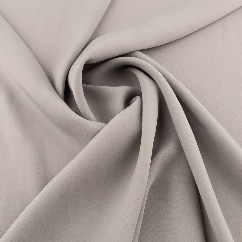 Tissu Crepe Polyester Gris - Ribes y Casals
