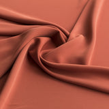 Tissu Crepe Polyester Brique - Ribes y Casals