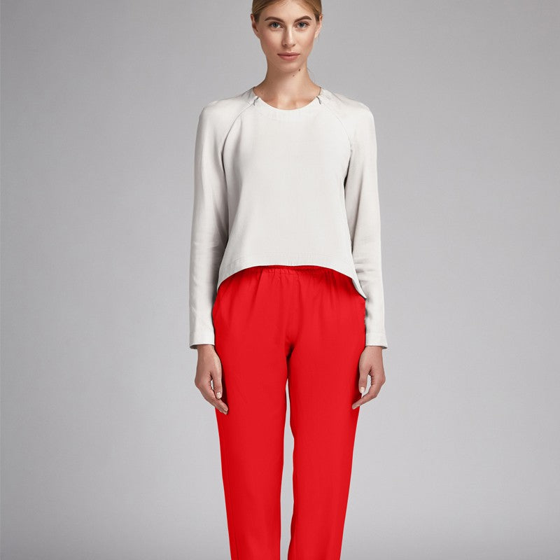 Tissu Crêpe Rouge - Ribes y Casals