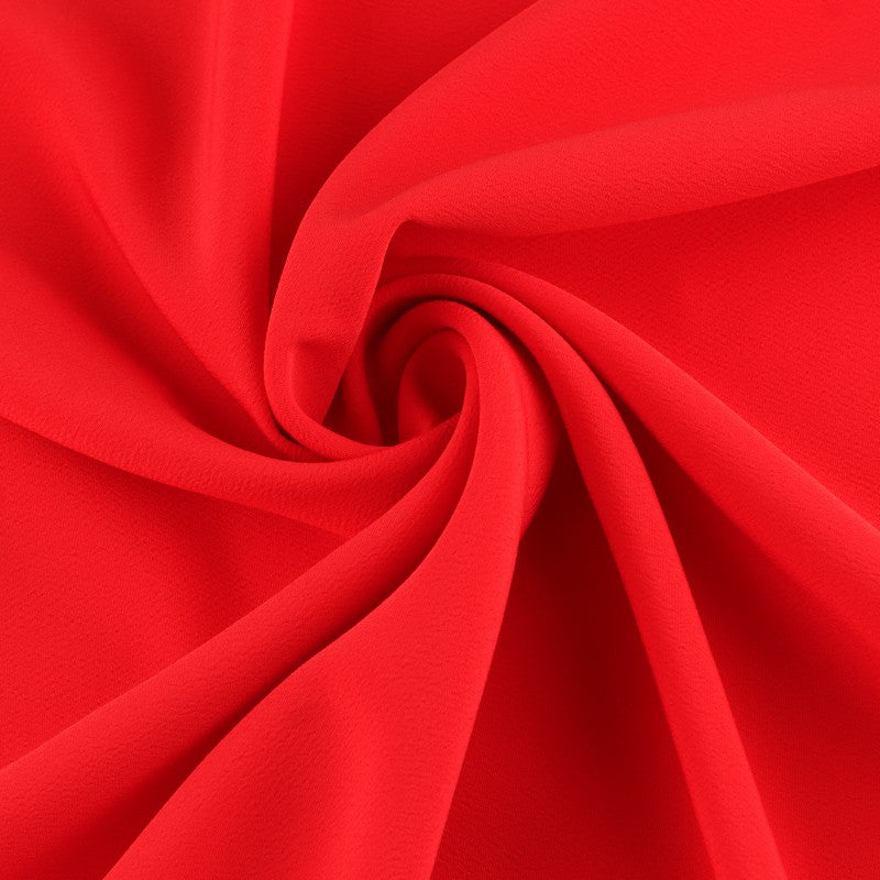 Tissu Crêpe Rouge - Ribes y Casals