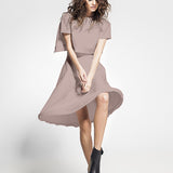 Tissu crêpe rose - Ribes y Casals