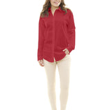 Tissu Crêpe Rubis Foncé - Ribes y Casals