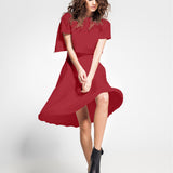 Tissu Crêpe Rubis Foncé - Ribes y Casals