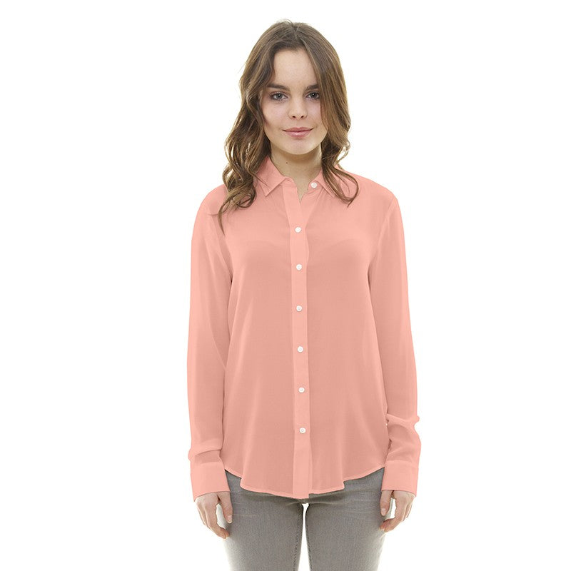 Tissu Crêpe Saumon - Ribes y Casals