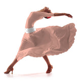 Tissu Crêpe Saumon - Ribes y Casals