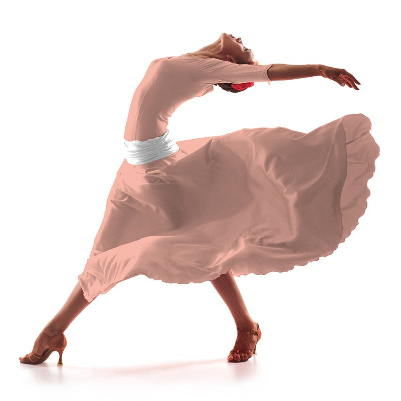 Tissu Crêpe Saumon - Ribes y Casals