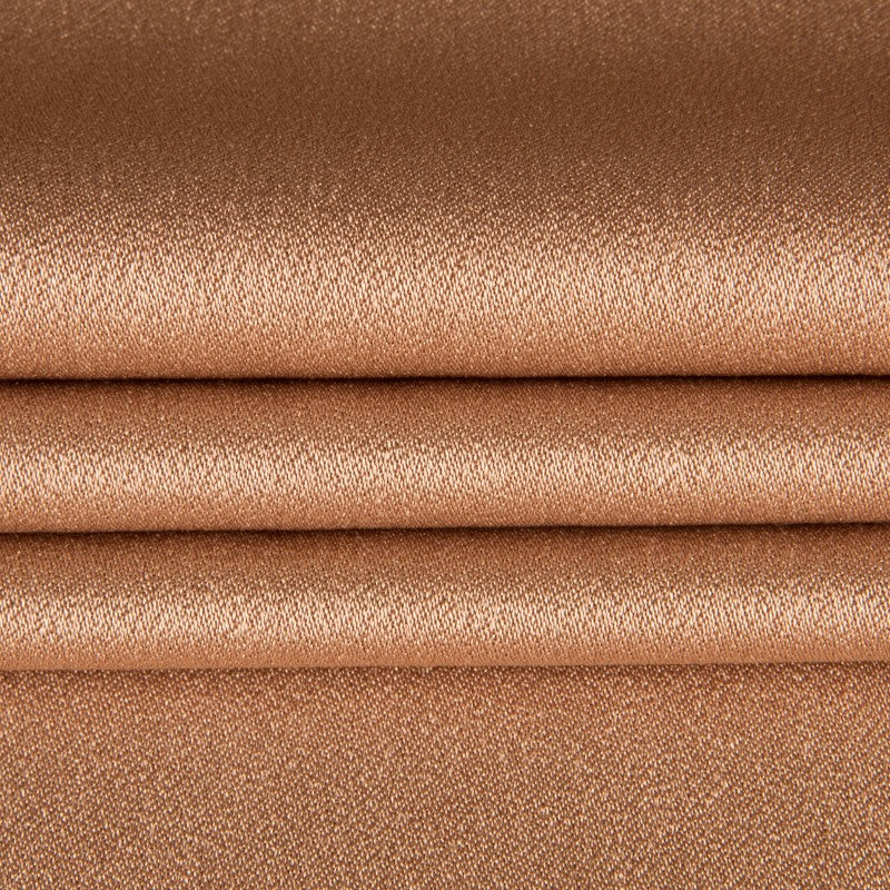 Tissu Crêpe Satin Camel - Ribes y Casals