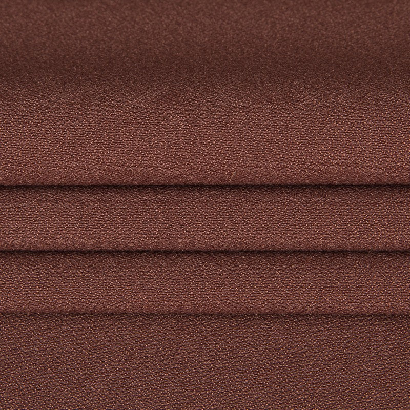 Tissu Crêpe Satin Marron - Ribes y Casals