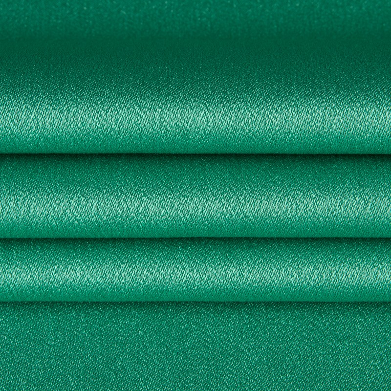 Tissu Crêpe Satin Vert - Ribes y Casals