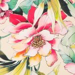Crêpe Tropical Fleurs Multicolore - Ribes y Casals