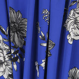 Tissu Bleu Crêpe Vintage - Ribes y Casals