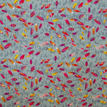 Crepe Viscose Plumes Gris - Ribes y Casals