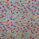 Crepe Viscose Plumes Gris - Ribes y Casals
