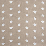 Tissu Coton Étoiles Fond Camel - Ribes y Casals