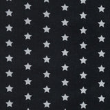 Tissu Coton Étoiles Fond Noir - Ribes y Casals