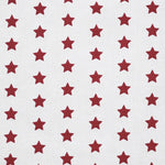 Tissu Coton Étoiles Rouges - Ribes y Casals
