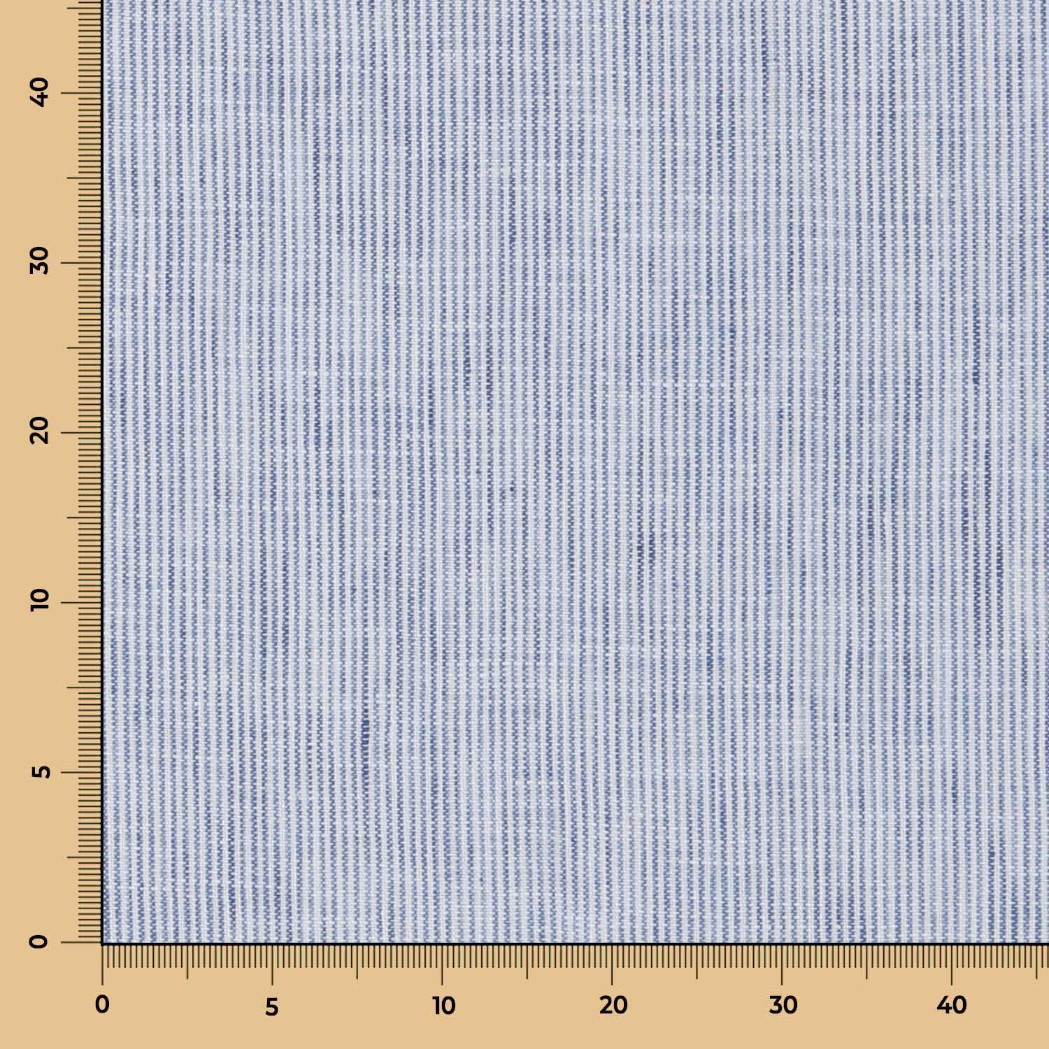 Tissu Lin Milleraies Bleu - Ribes y Casals