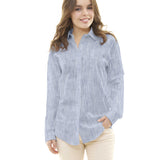 Tissu Lin Milleraies Bleu - Ribes y Casals