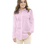 Tissu Lin Oxford Rose - Ribes y Casals